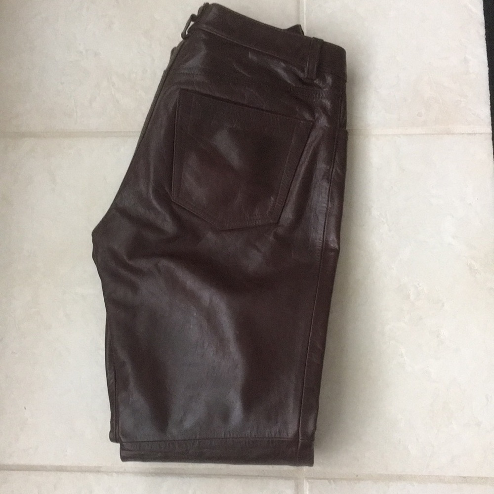 Leather pants